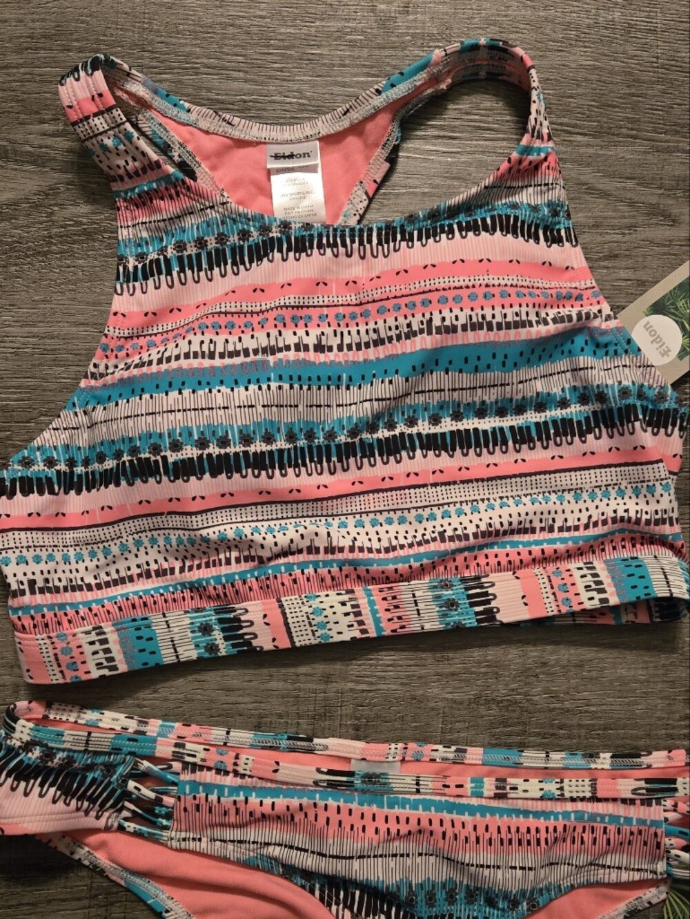 EIDON Racerback Swim Top